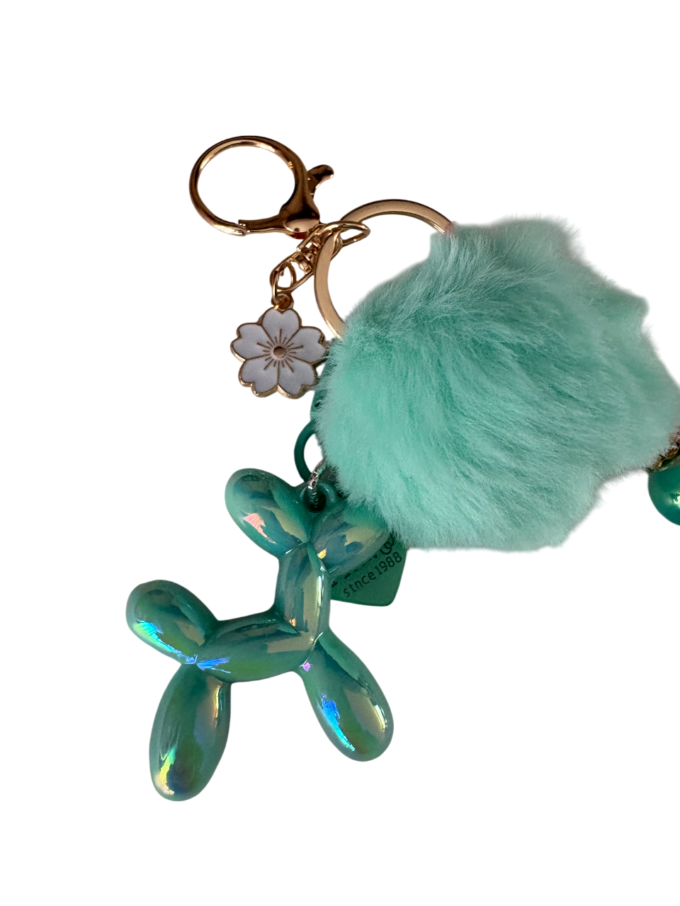 Sleutelhanger deluxe mint groen