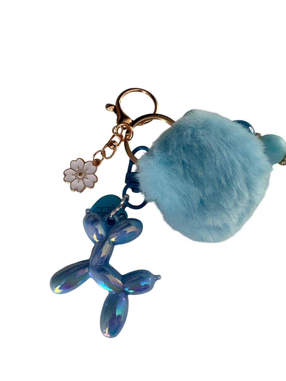 Sleutelhanger deluxe blauw