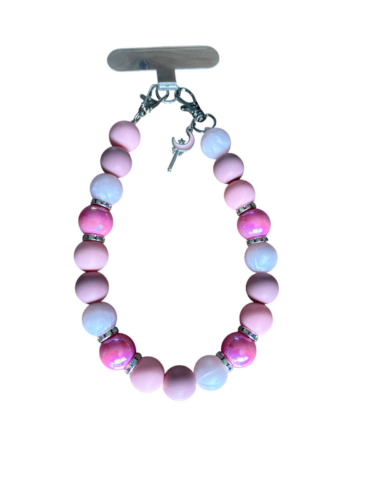 Telefoonketting (pols) Lola met maanbedeltje