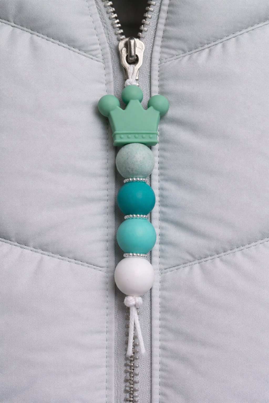 Jaszipper kroon "mint"
