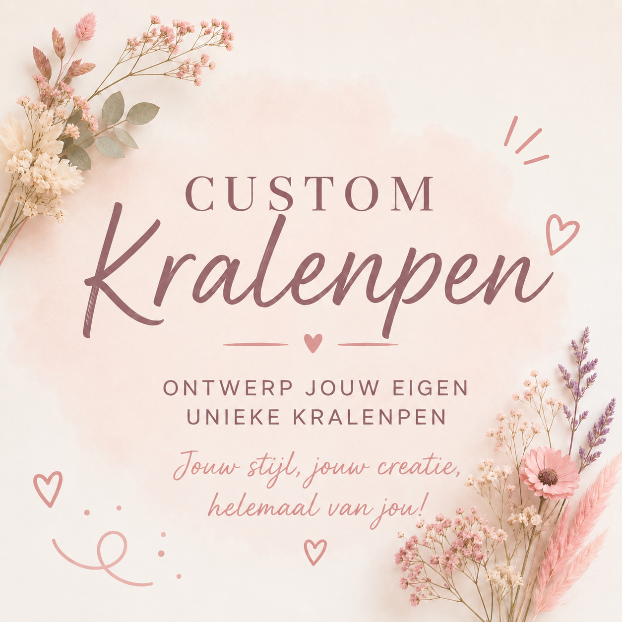 Custom kralenpen