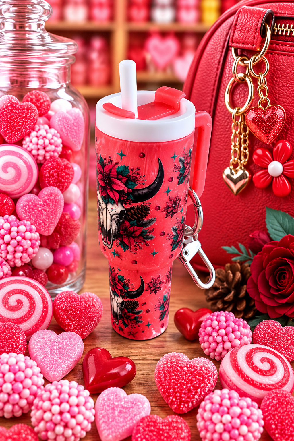 Mini Tumbler sleutel hanger (3)