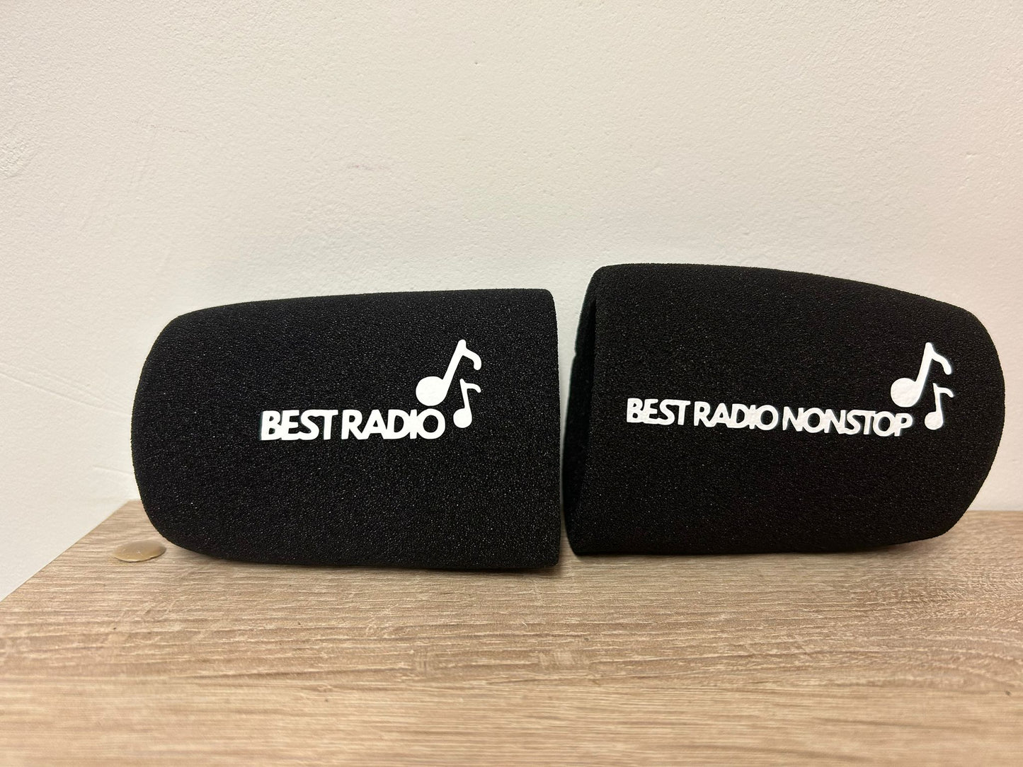 Plopkap met eigen logo sticker