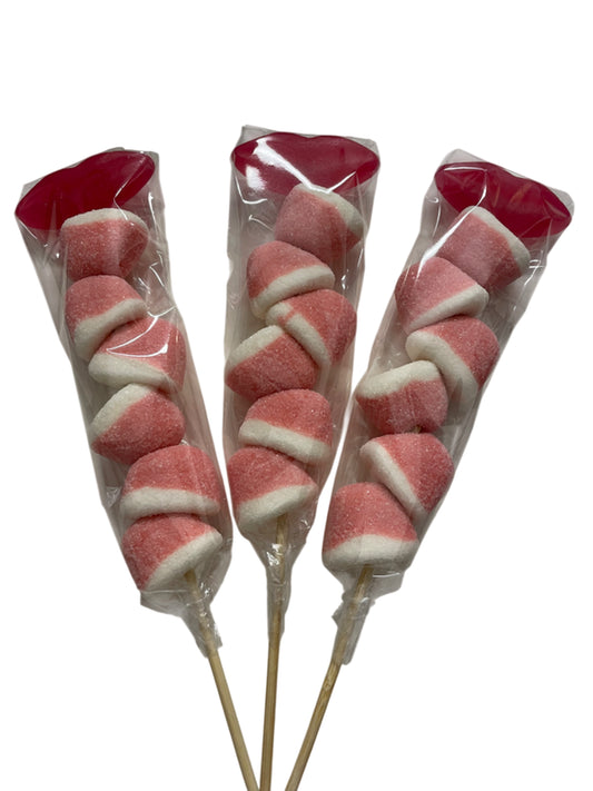 Kusje voor jou omdat ik jarig ben traktatie met sticker