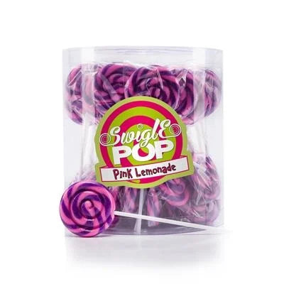 Swigle pop mini 4,5cm pink lemonade