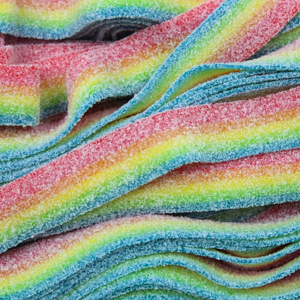 Zure matten regenboog