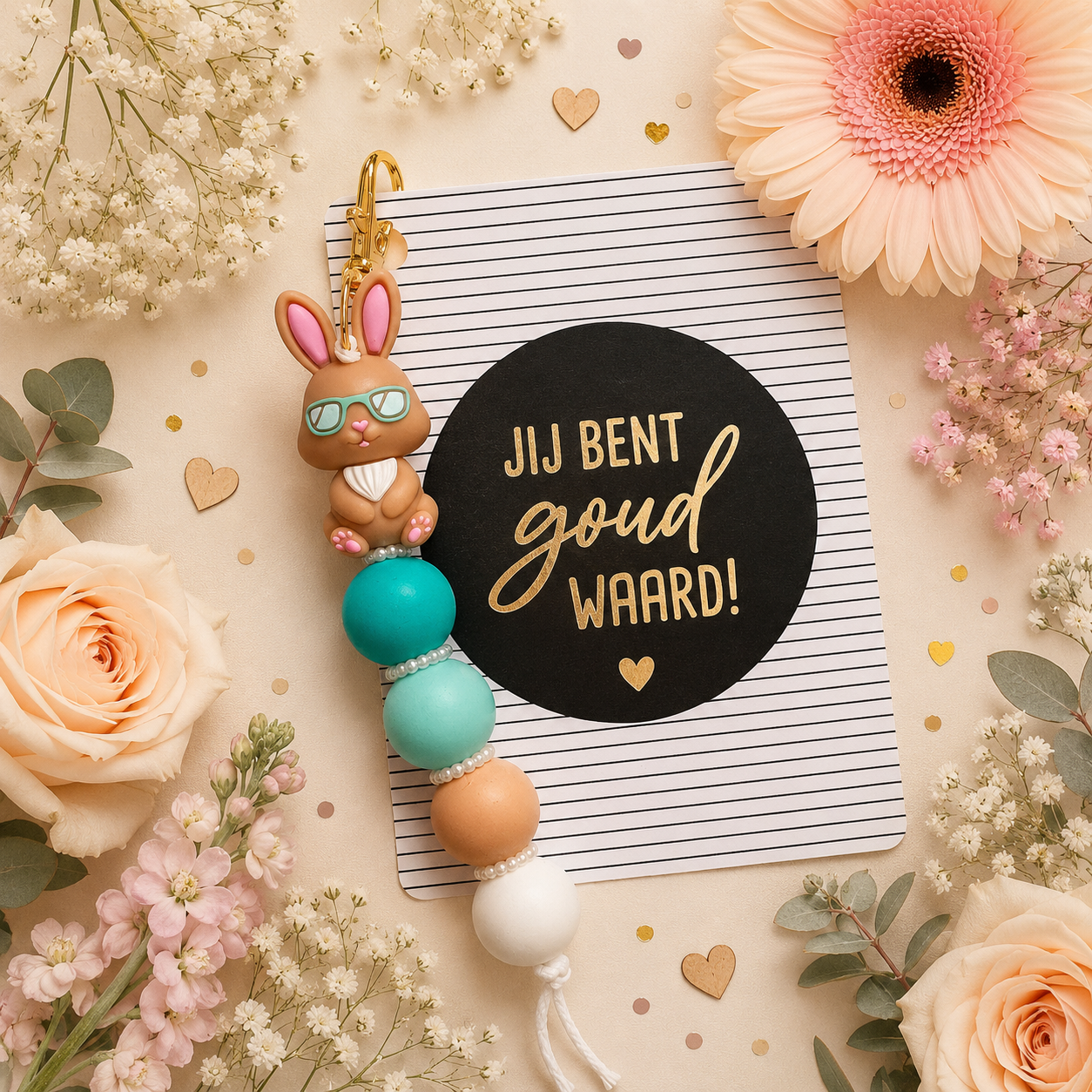 Meesterkadokaart "jij bent goud waard!"