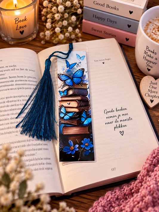 Boeken legger - Vlinder in bloei