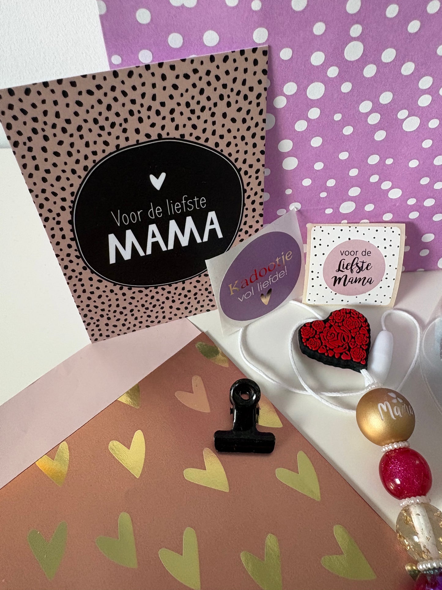 Gift bag "Voor de liefste Mama" (moederdag)