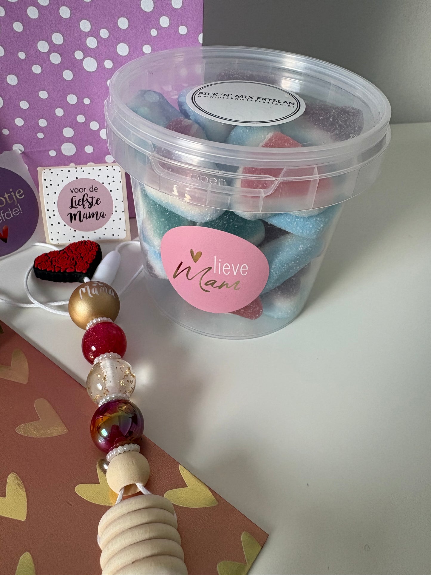 Gift bag "Voor de liefste Mama" (moederdag)