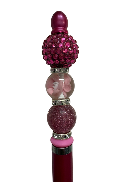 Touchscreenpen voor ipad/telefoon incl pen hot pink