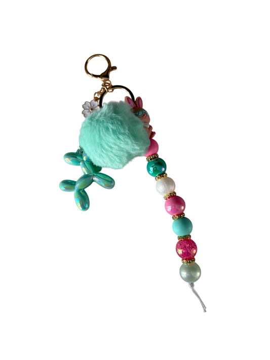 Sleutelhanger deluxe mint groen