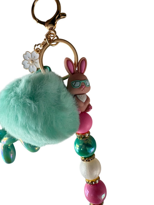 Sleutelhanger deluxe mint groen