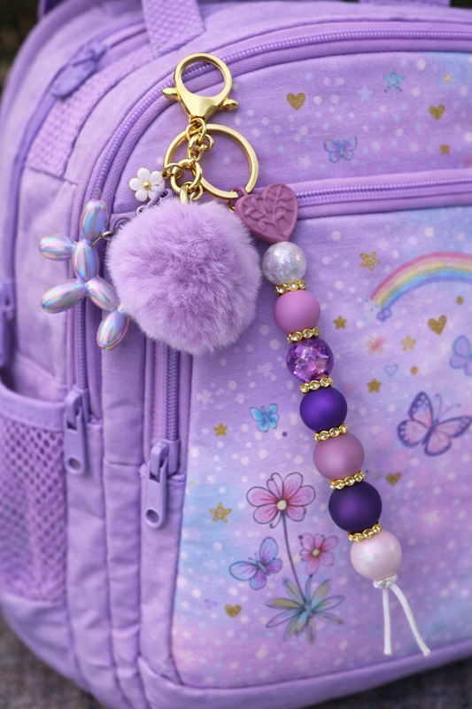 Sleutelhanger deluxe paars