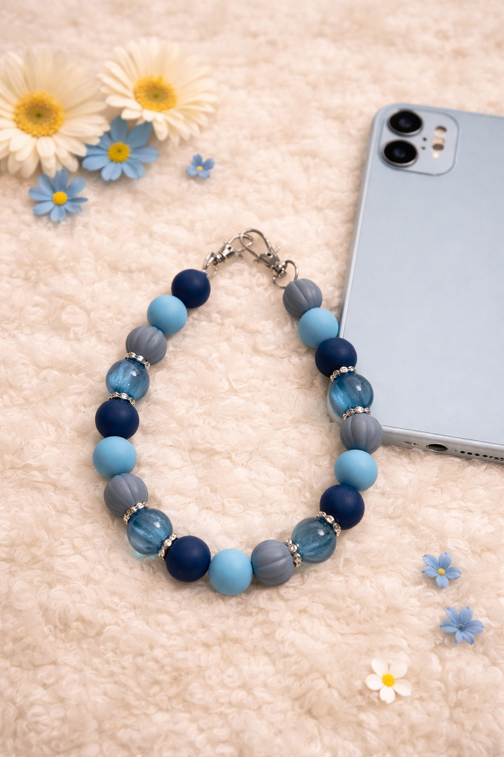 Telefoonkoord blue
