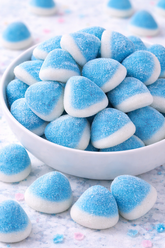 (1) Schuim kissis blauw