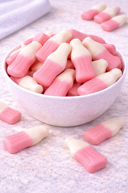 (28) Strawberry milkshake flesjes