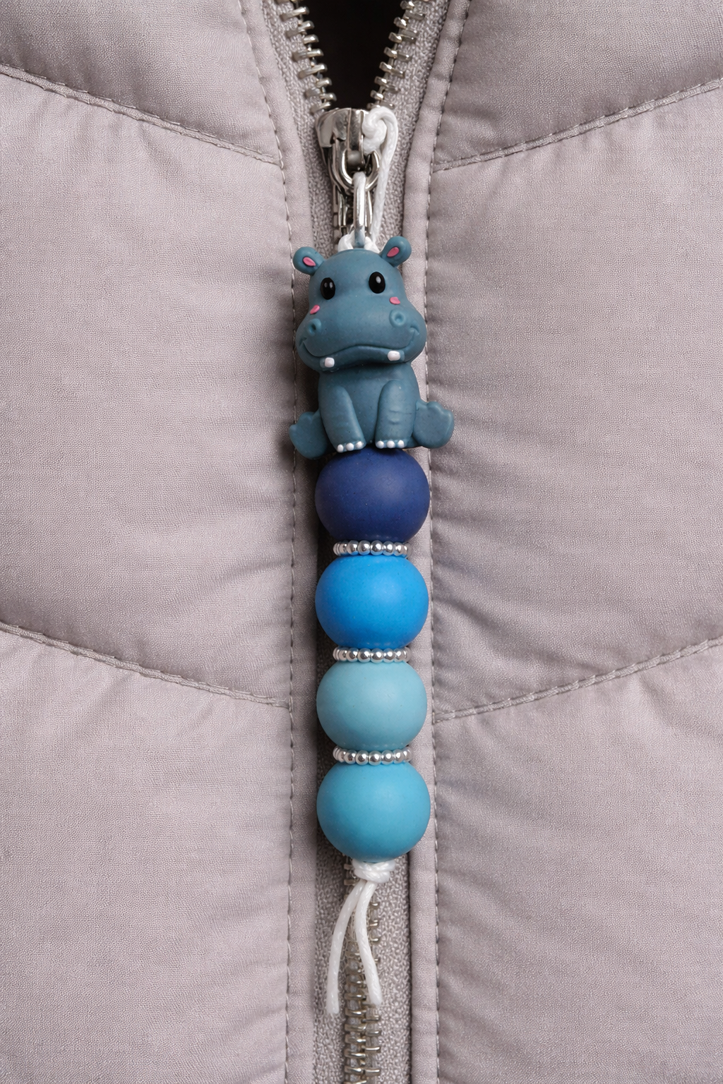 Jaszipper neushoorn "blauw"