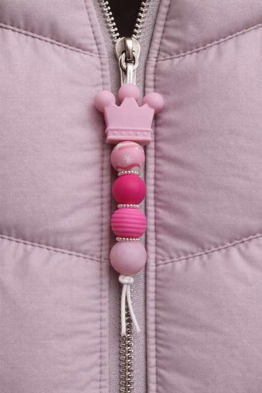 Jaszipper kroon "lichtroze"