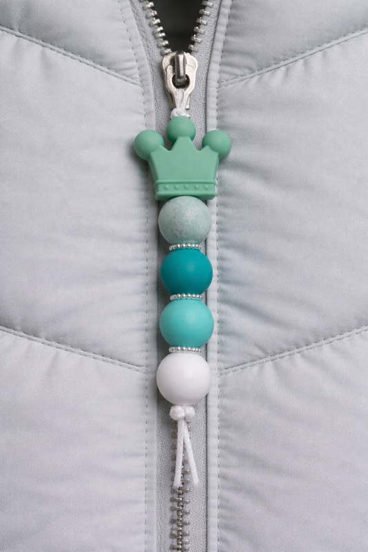 Jaszipper kroon "mint"