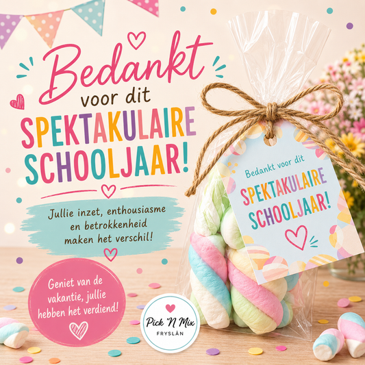 Bedankt "spektaculaire" schooljaar