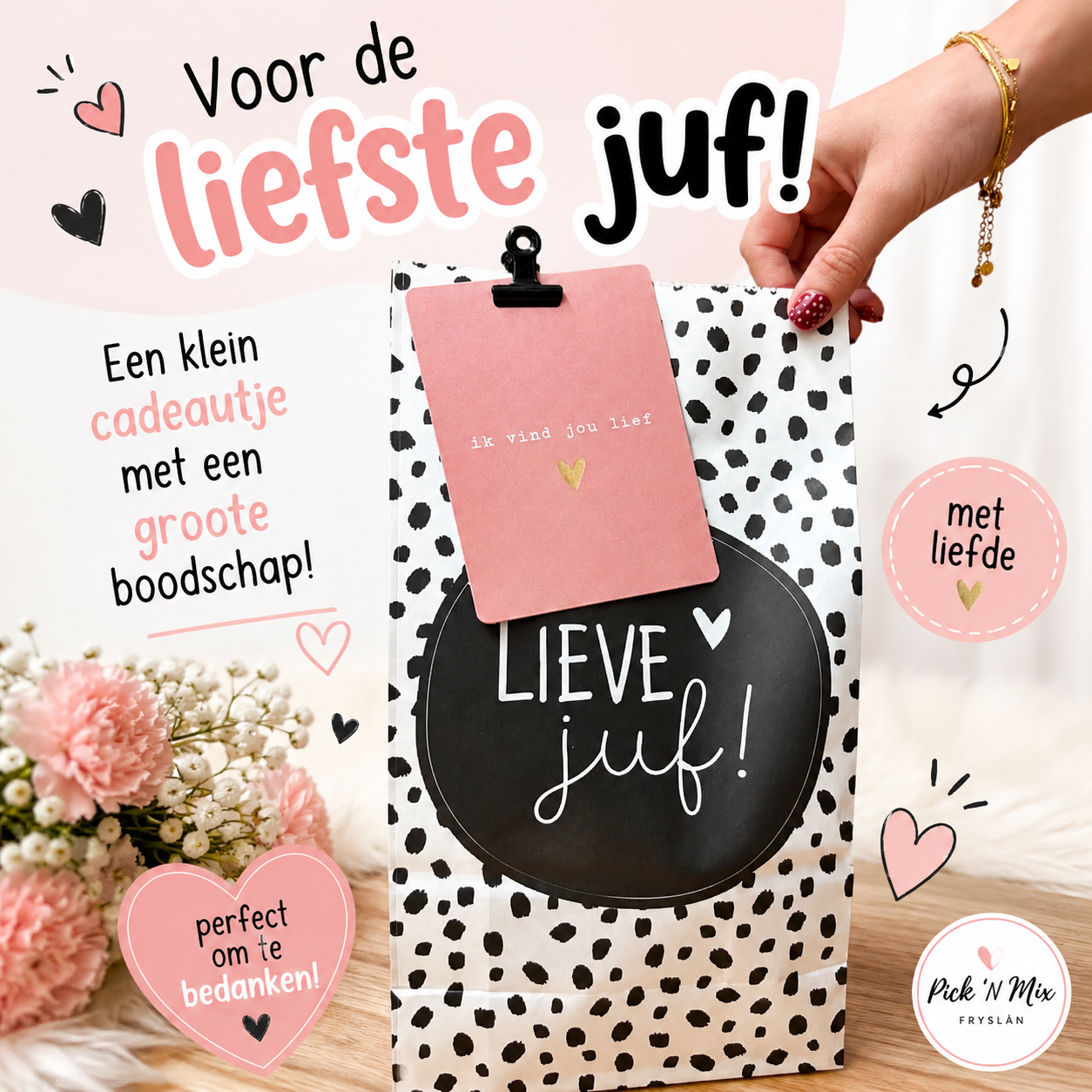 Gift bag Lieve Juf