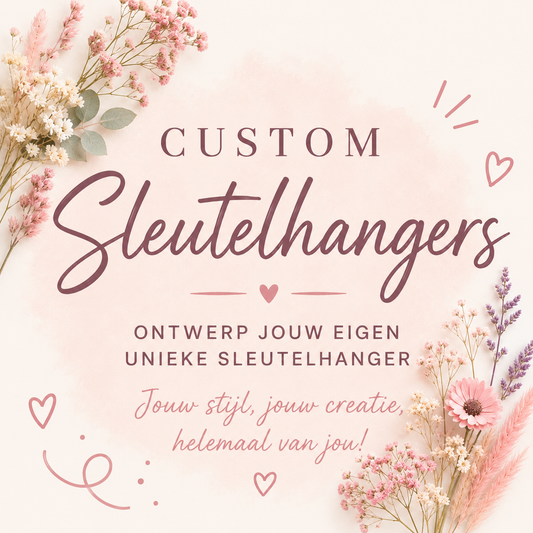 Custom sleutelhanger/tassenhanger