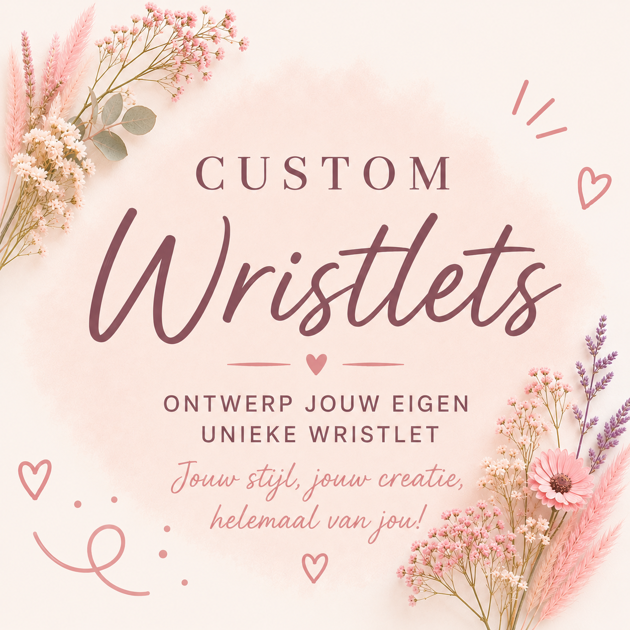 Custom wristlet