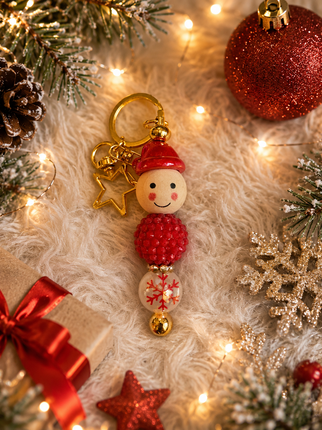 Kerst geluk poppetjes