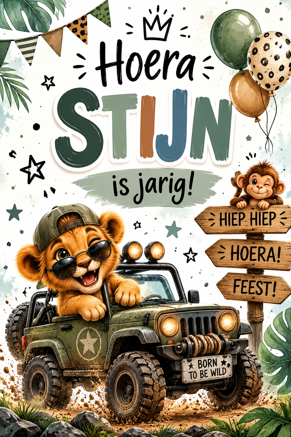 Stoere tijger