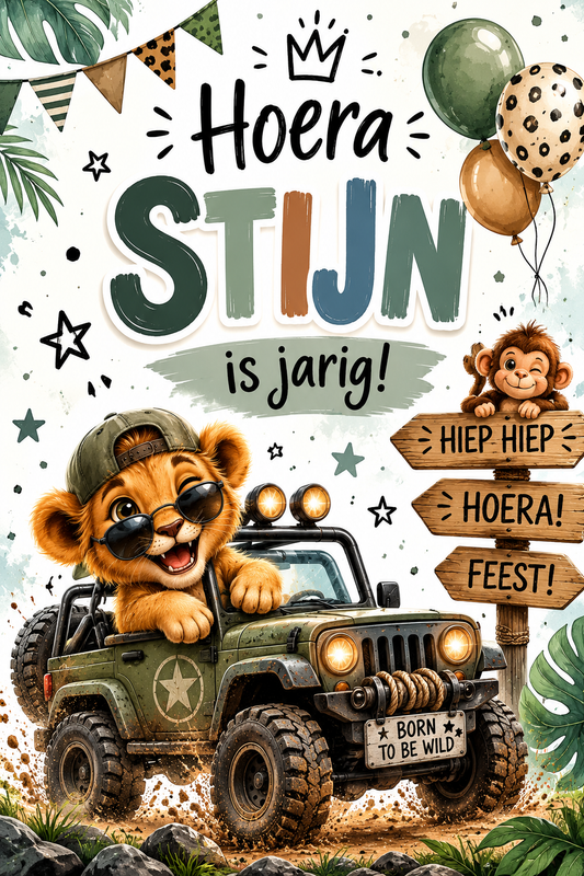 Stoere tijger