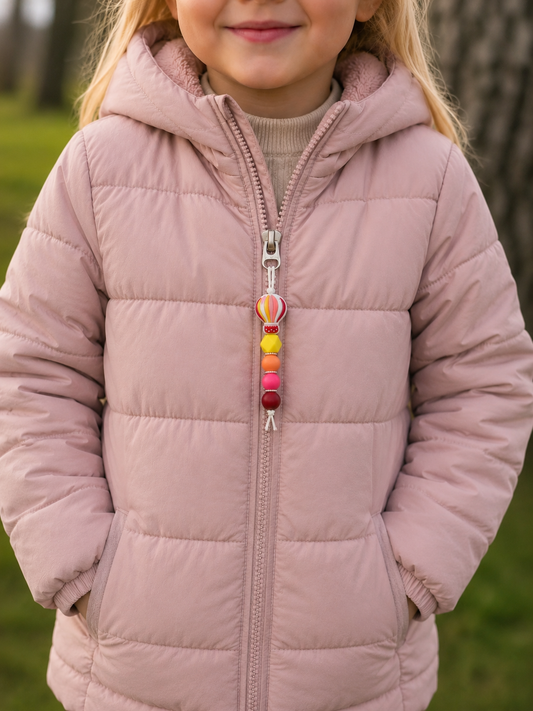 Jaszipper luchtballon "roze"
