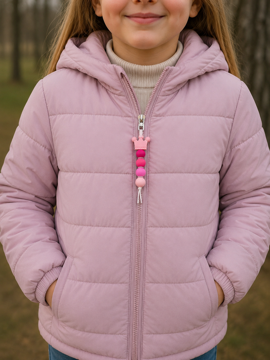 Jaszipper vlinder "lichtroze"