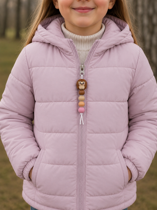 Jaszipper egel "bruin"