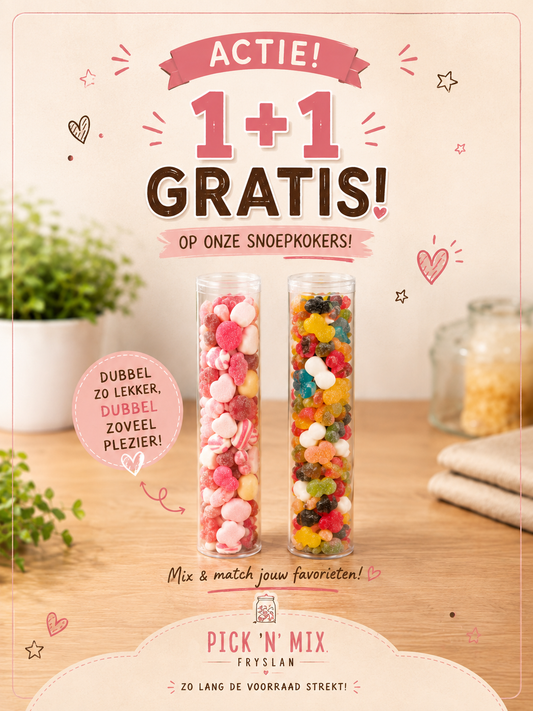 TIKTOK actie 1+1 gratis