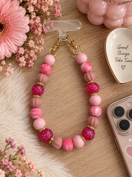 Telefoonketting (pols) Amber