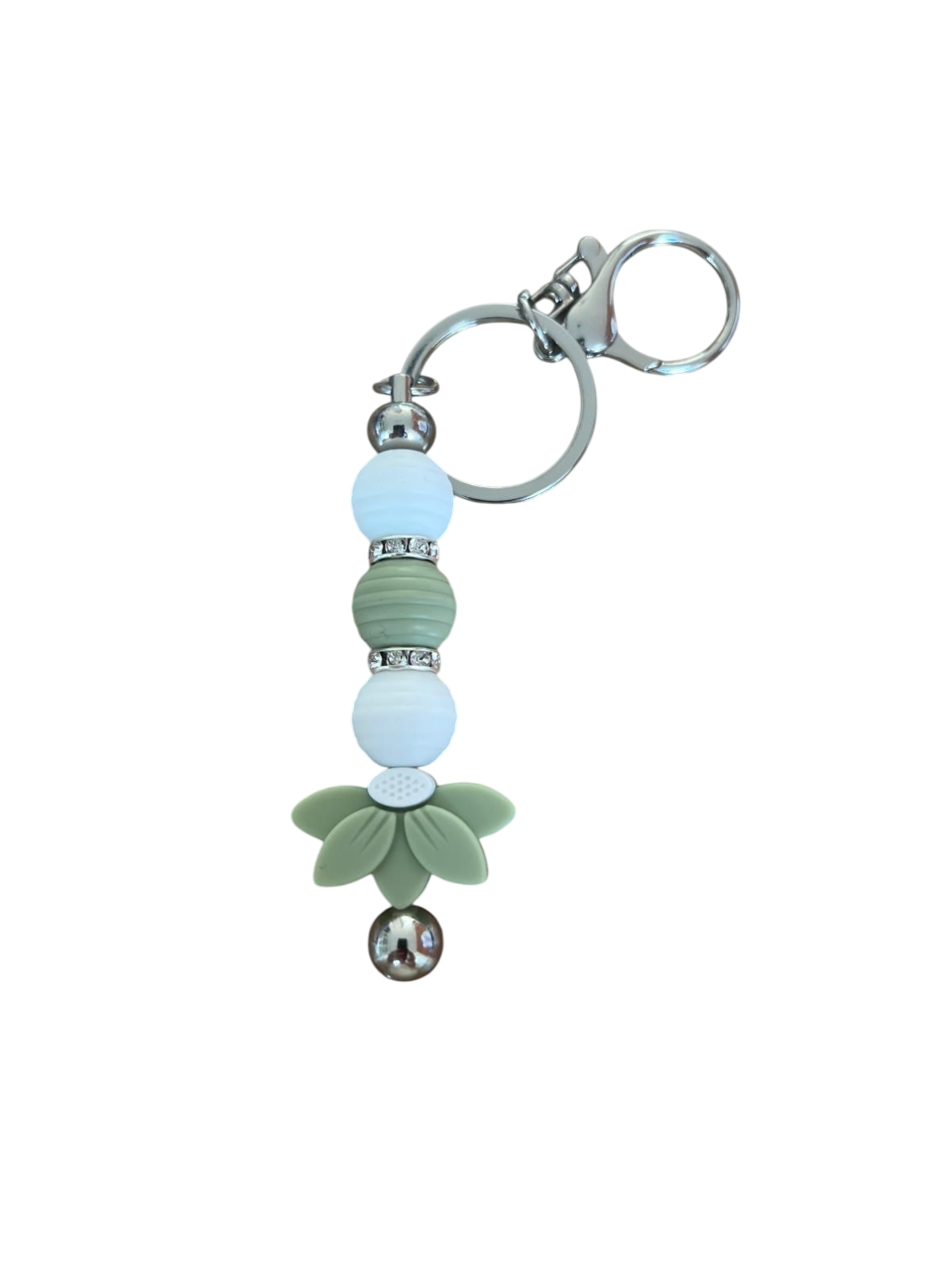 Sleutelhanger (flower) groen