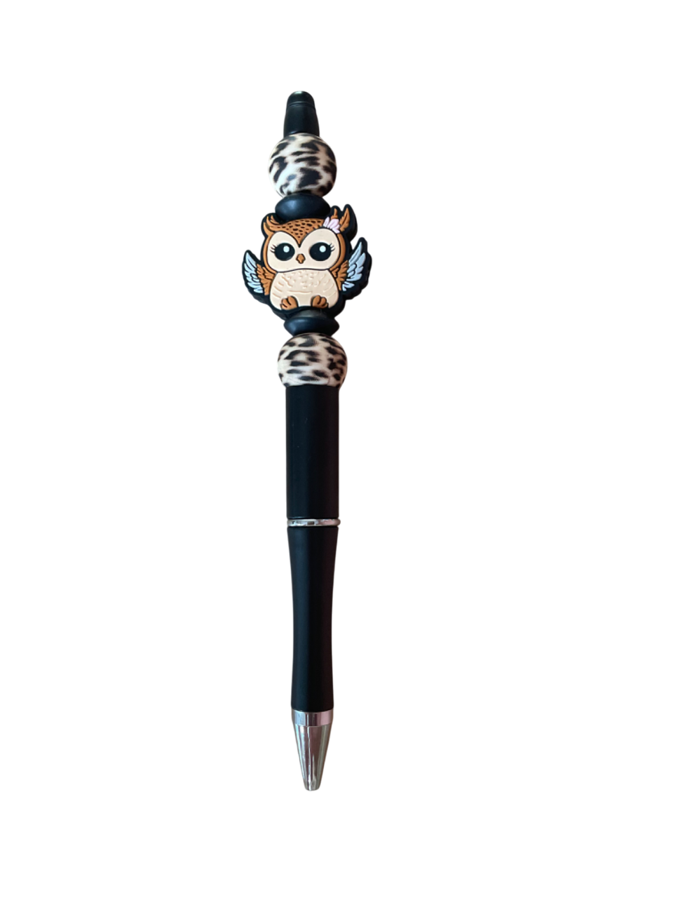 Pen (panter/uil) zwart