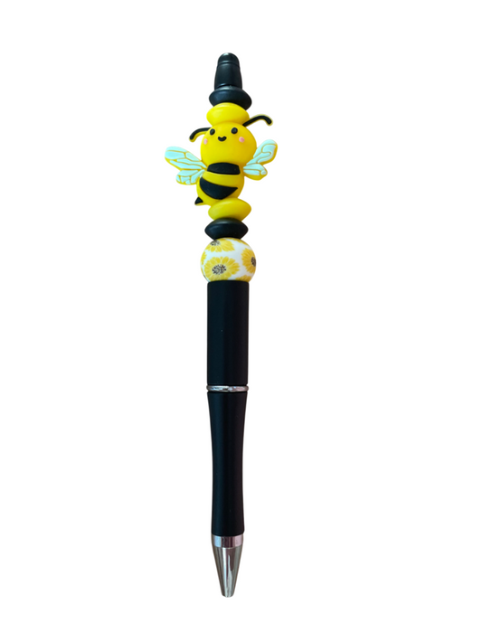 Pen (bij) zwart