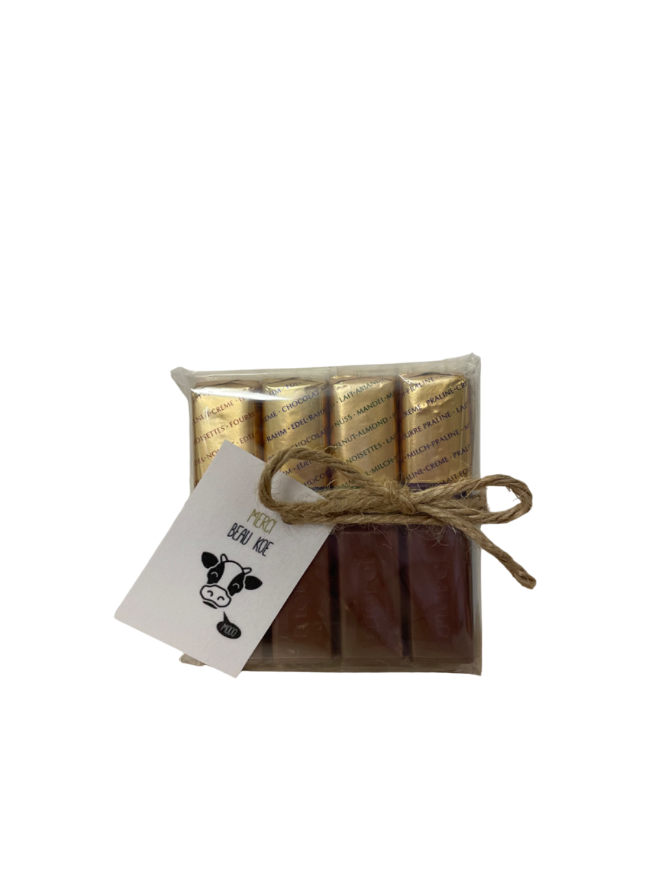 Merci beau koe bedankjes