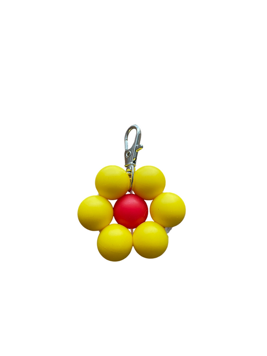 Kralenflower geel