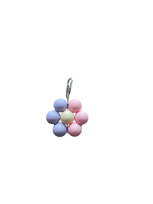Kralenflower paars/roze