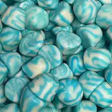 (118) Blue twist kisses