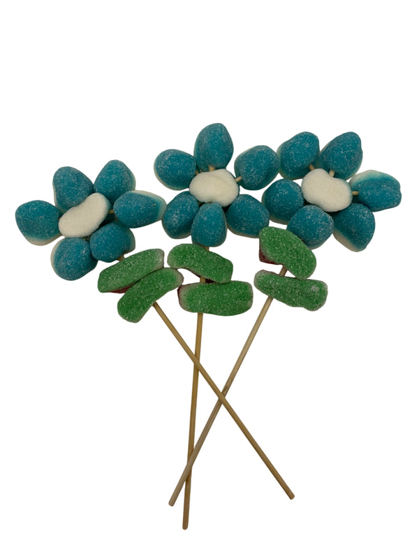 Bluekisses flower met kaartje