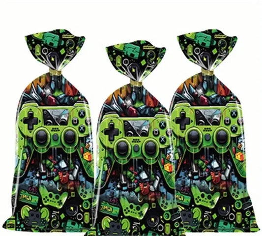 Cellofaan zakje Gamecontroller met schepsnoep