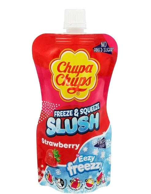Chupa Chups strawberry freeze&squeeze SLUSH