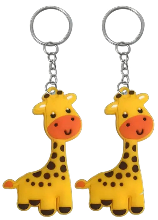 Giraffe sleutelhanger met snoepsleutels
