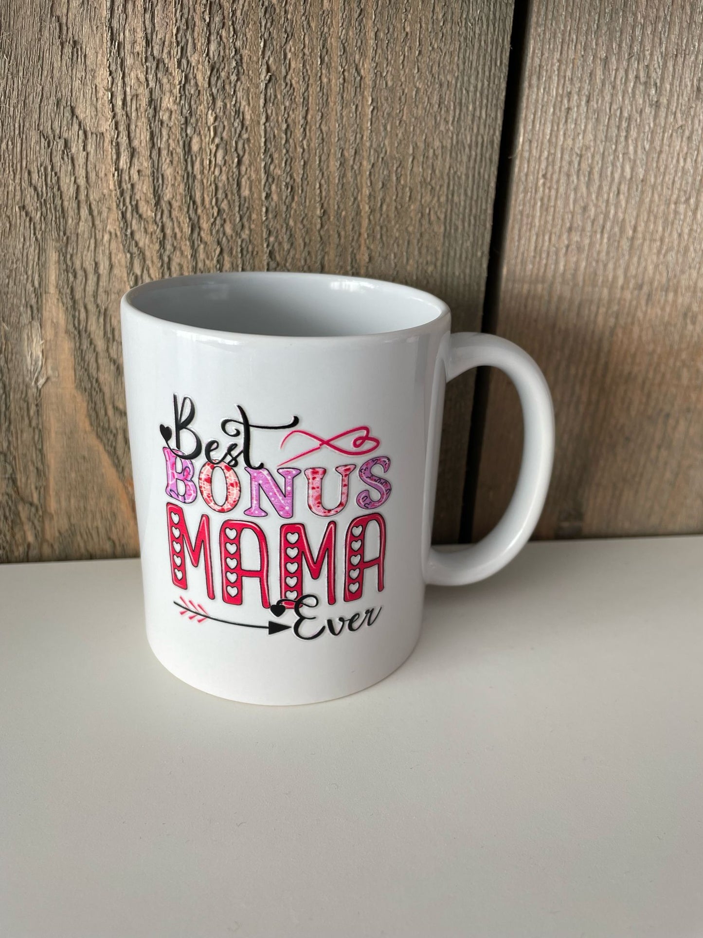 Moederdag mok "Bonusmama"