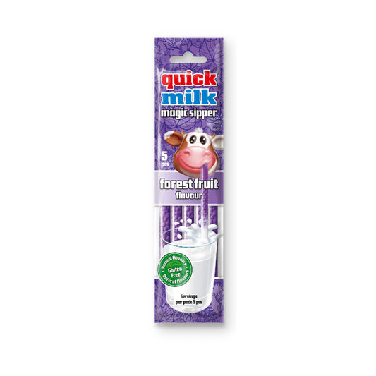 Quick milk magic sipper (rietjes) "forest fruit"