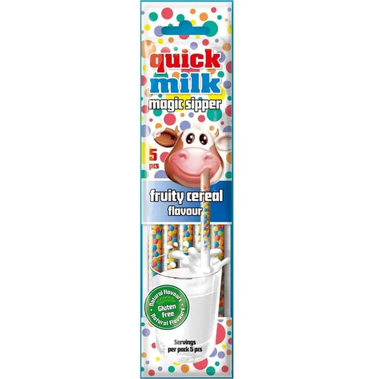 Quick milk magic sipper (rietjes) "fruity cereal"
